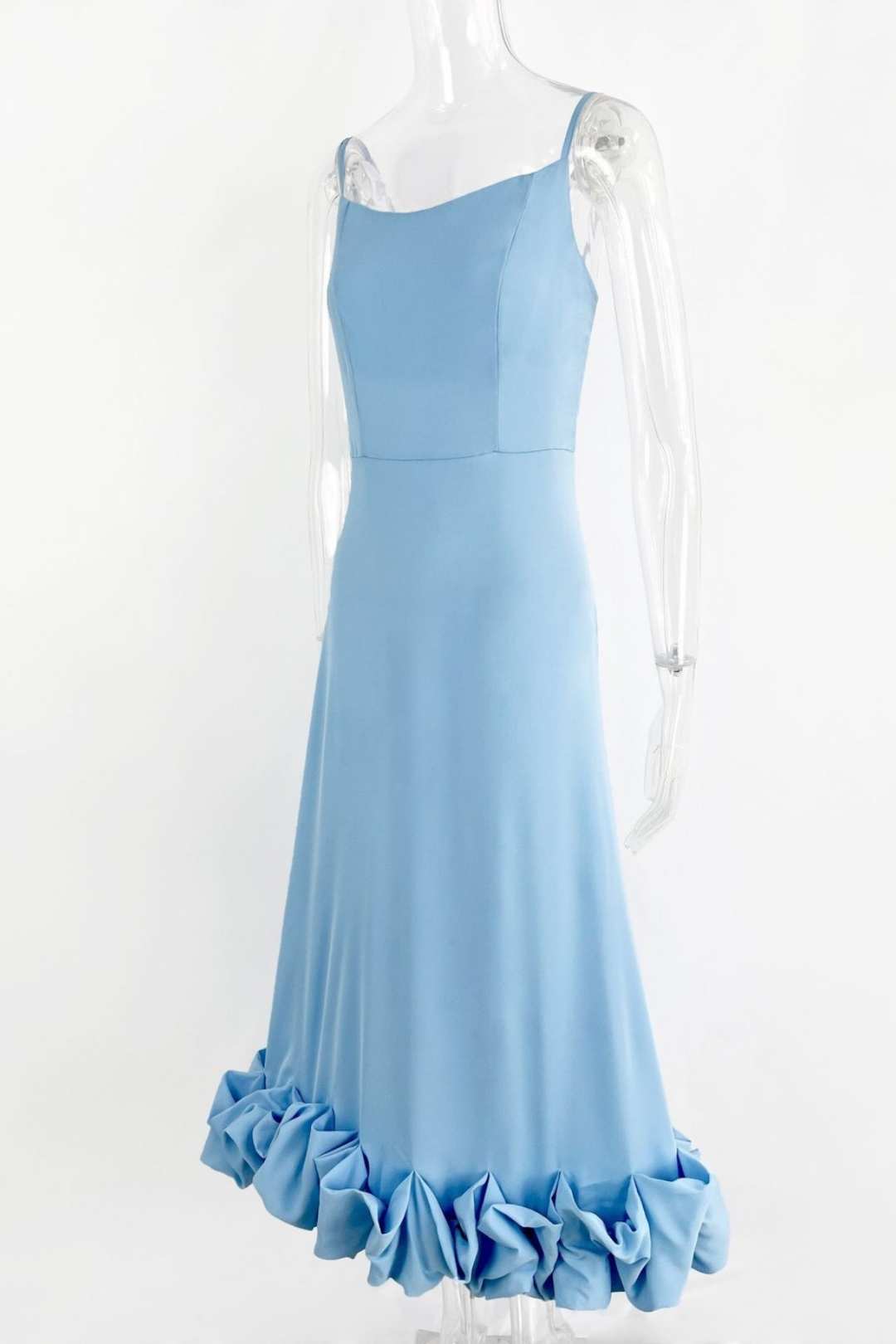 A-line Flower Big Skirt Evening Dress