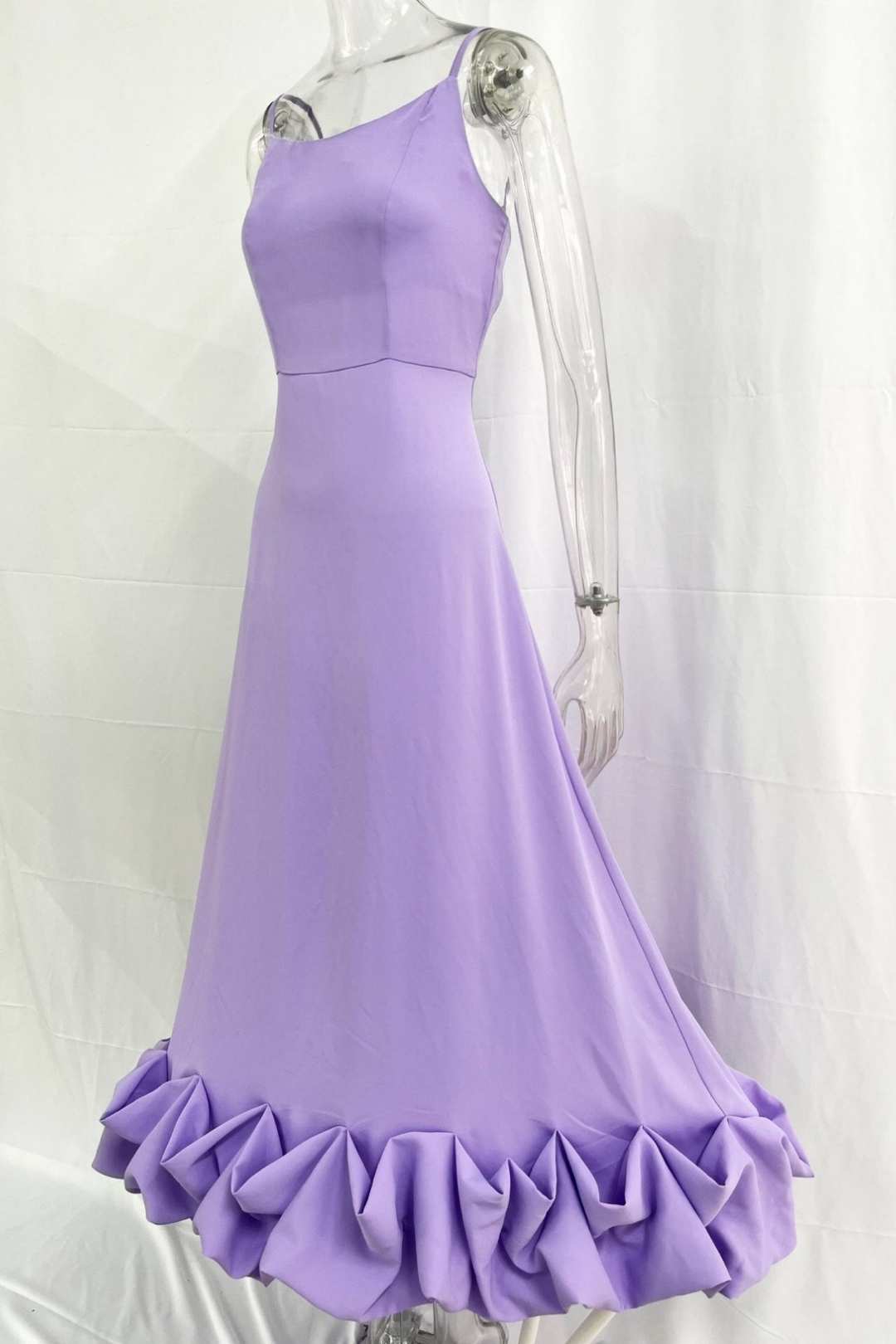 A-line Flower Big Skirt Evening Dress