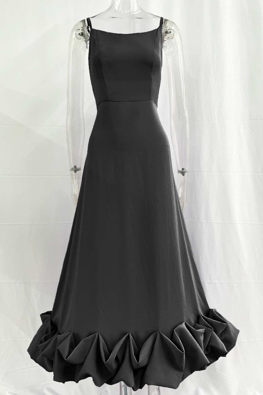 A-line Flower Big Skirt Evening Dress