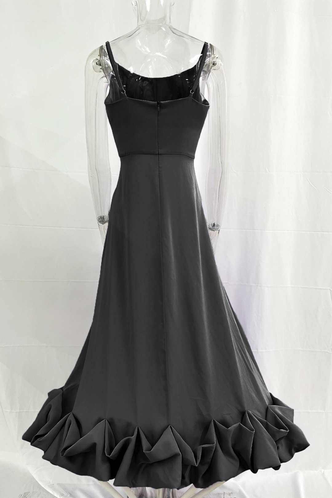 A-line Flower Big Skirt Evening Dress