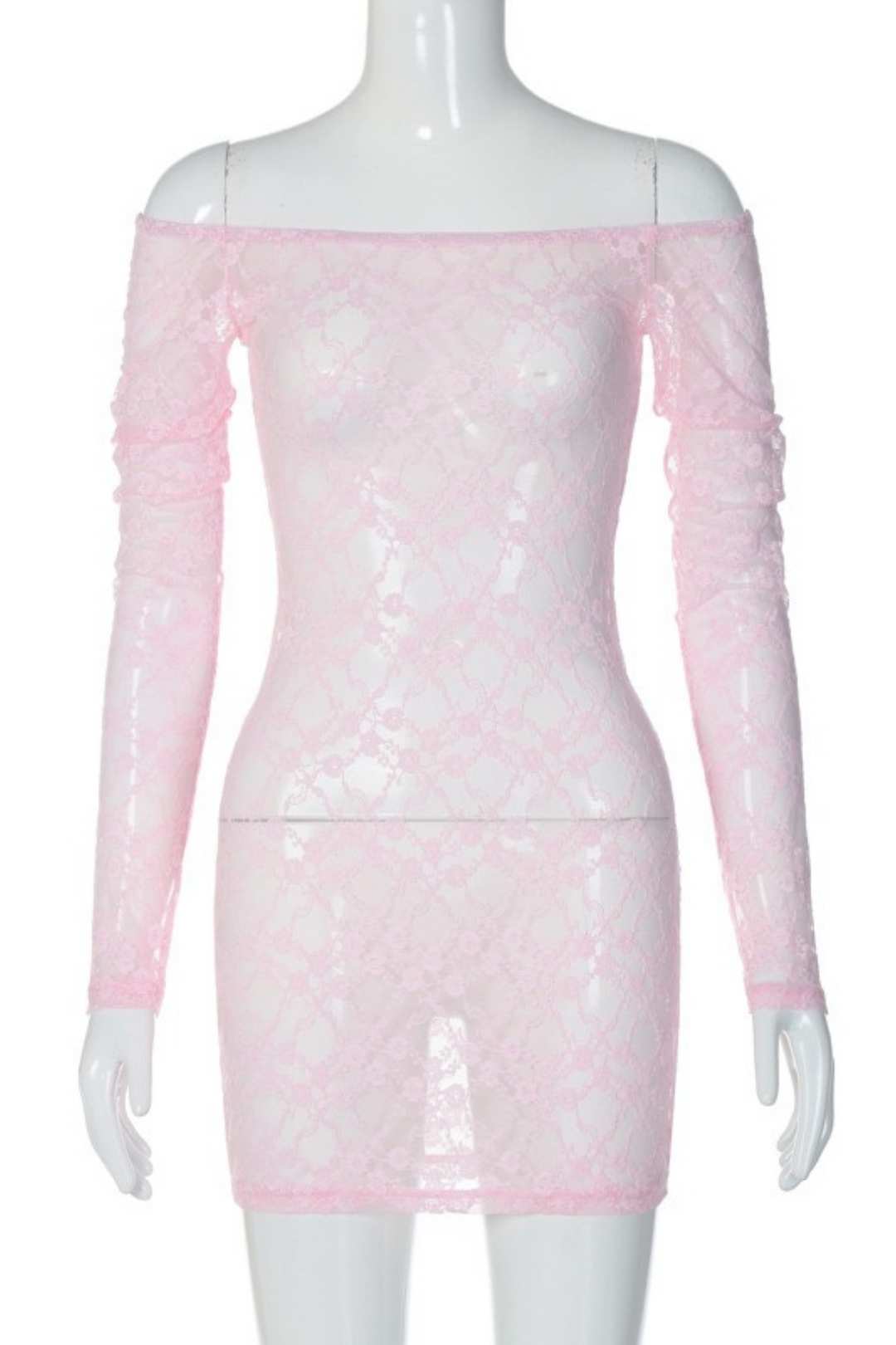 Sexy Hot Girl Tube Top Bag Hip Lace Dress