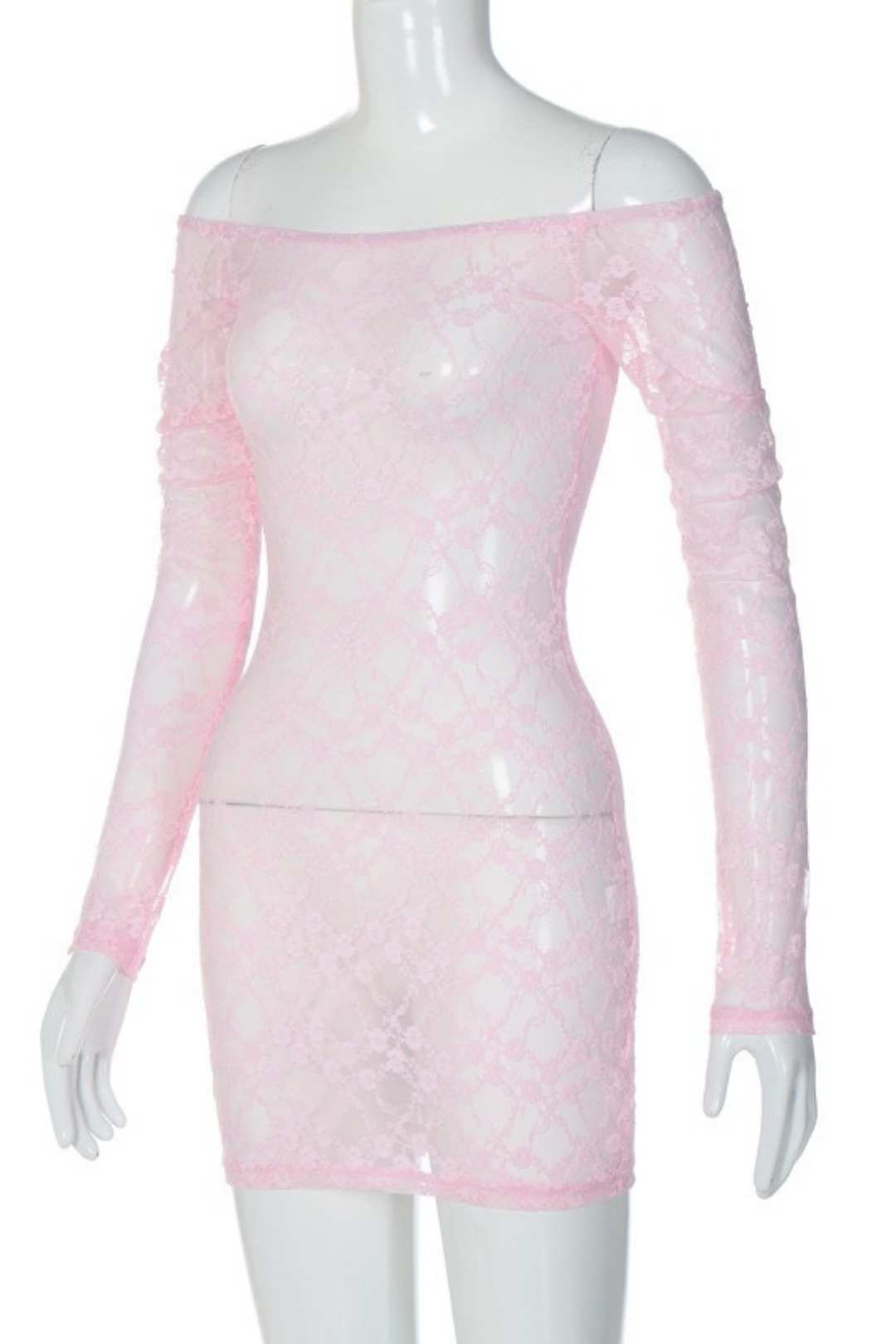 Sexy Hot Girl Tube Top Bag Hip Lace Dress