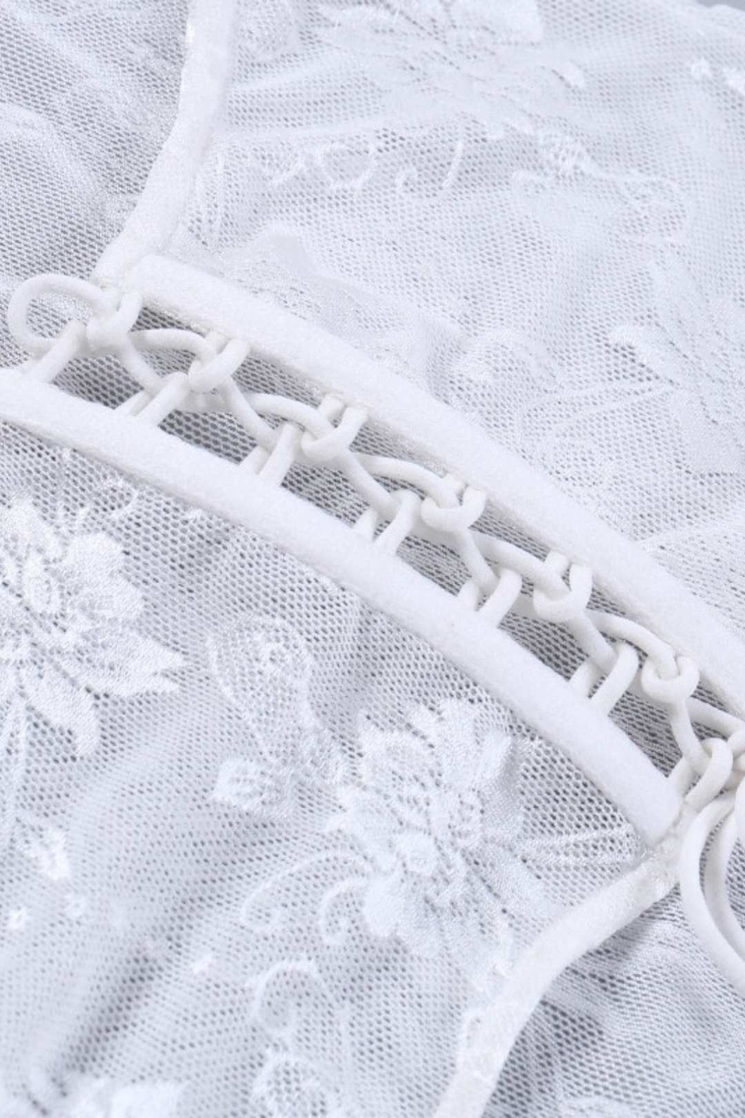 Hot Girls Waist Slimming Breast Sexy Lace