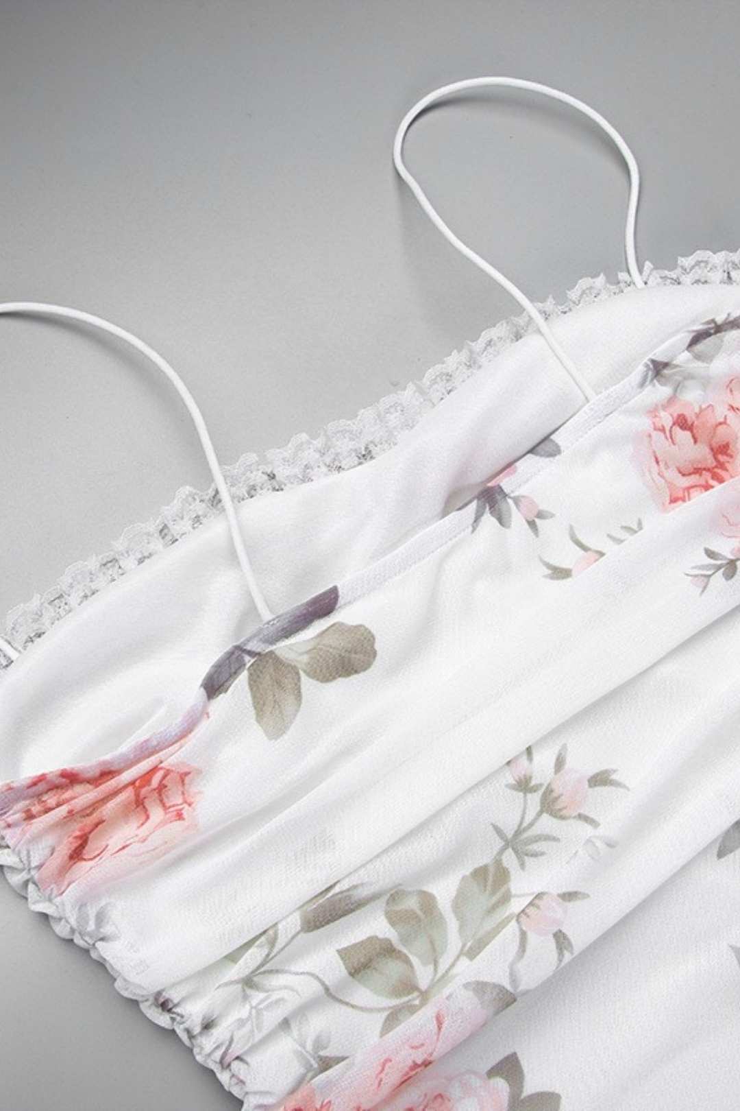 Suspender Pure Desire Printed Dress