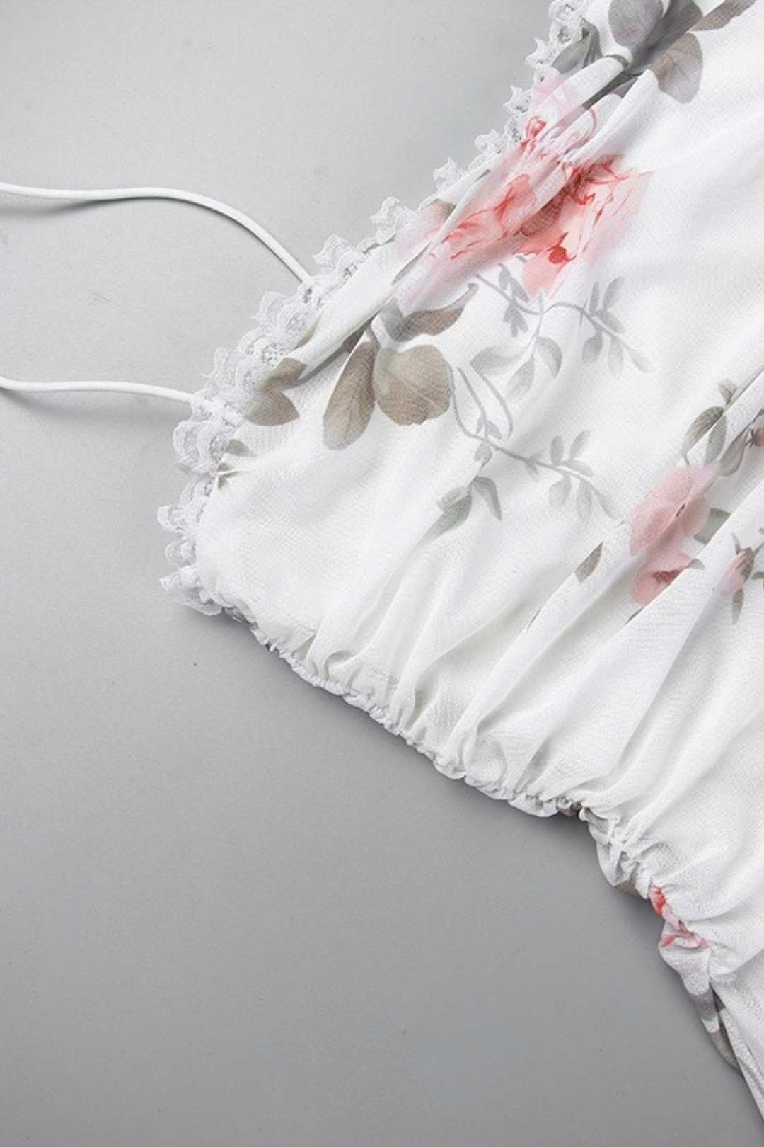 Suspender Pure Desire Printed Dress