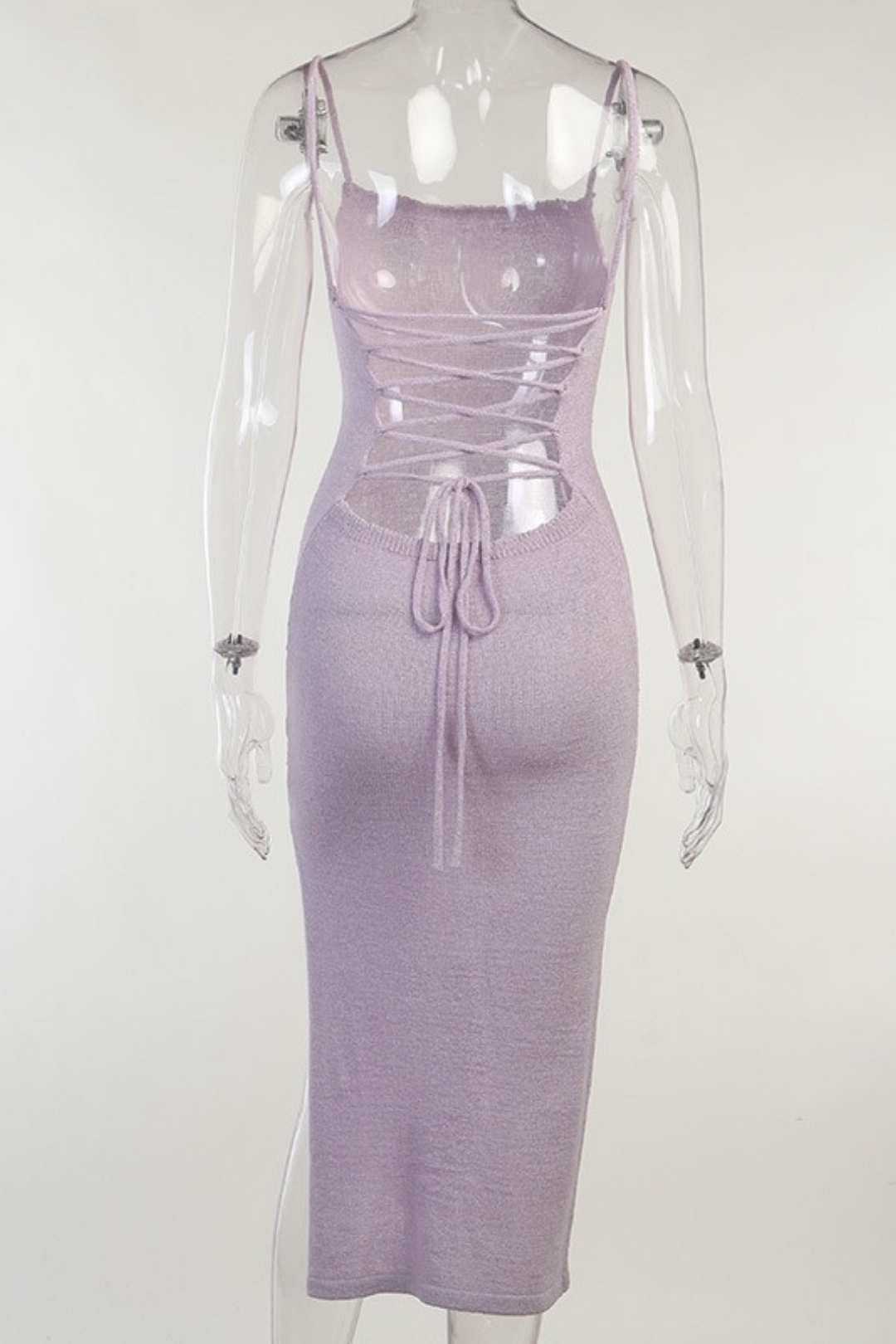 Temperament Slim Solid Color Long Skirt