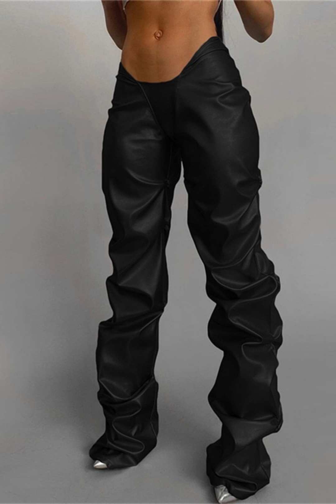 Low-waist Street Shooting Straight Casual Trousers