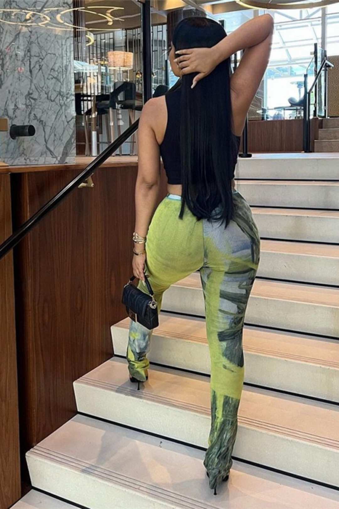 High Waist Hip Lifting Slimming Casual Pants