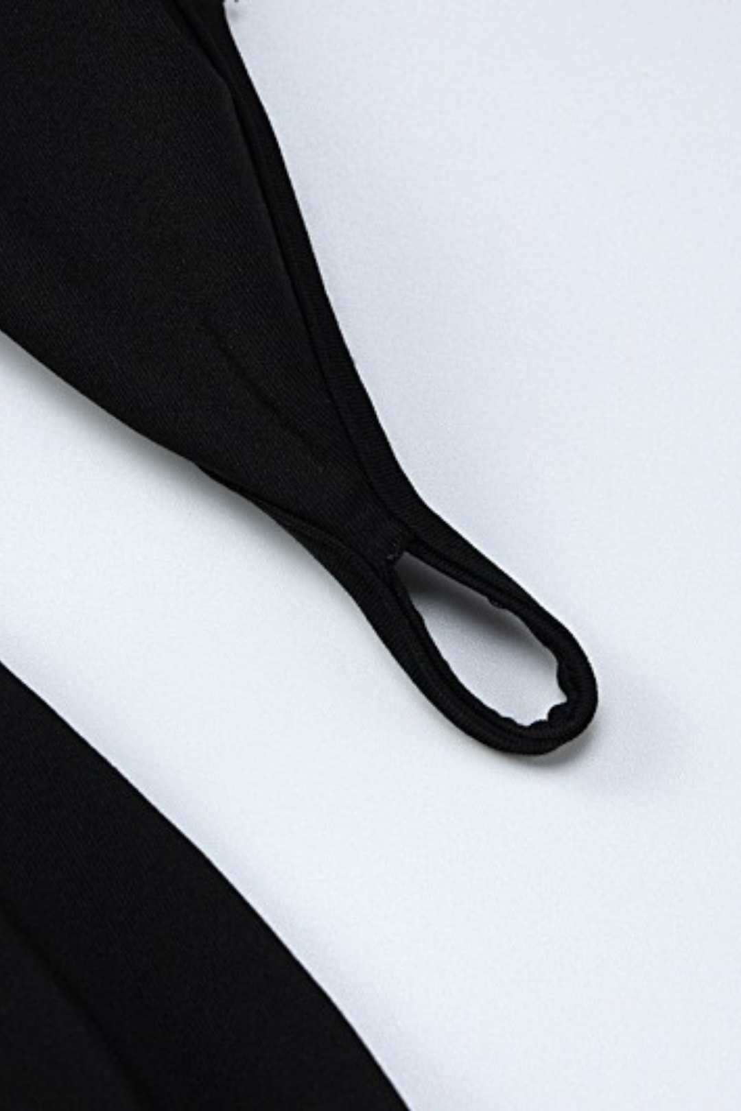 Hot Girl Long-sleeved Stitching Sexy Fashion Hip-hugging Dress