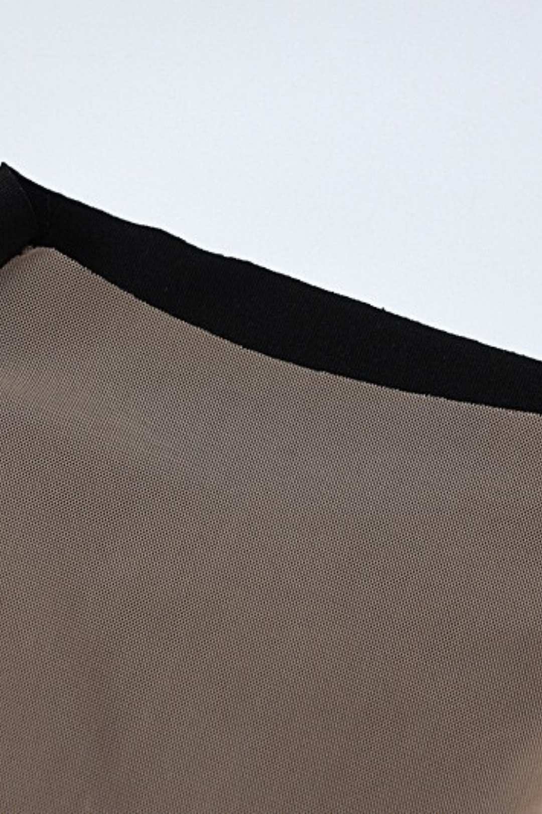 Hot Girl Long-sleeved Stitching Sexy Fashion Hip-hugging Dress