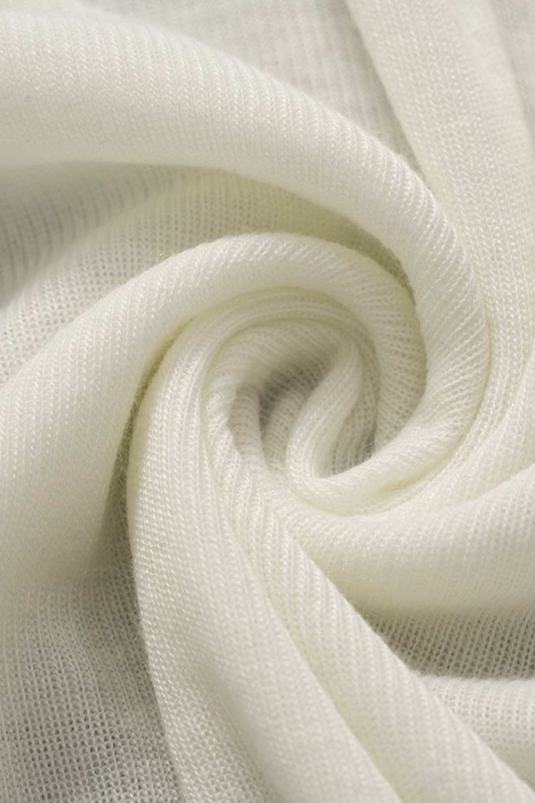 Long Sleeve Wave Edge Basic Casual Dress