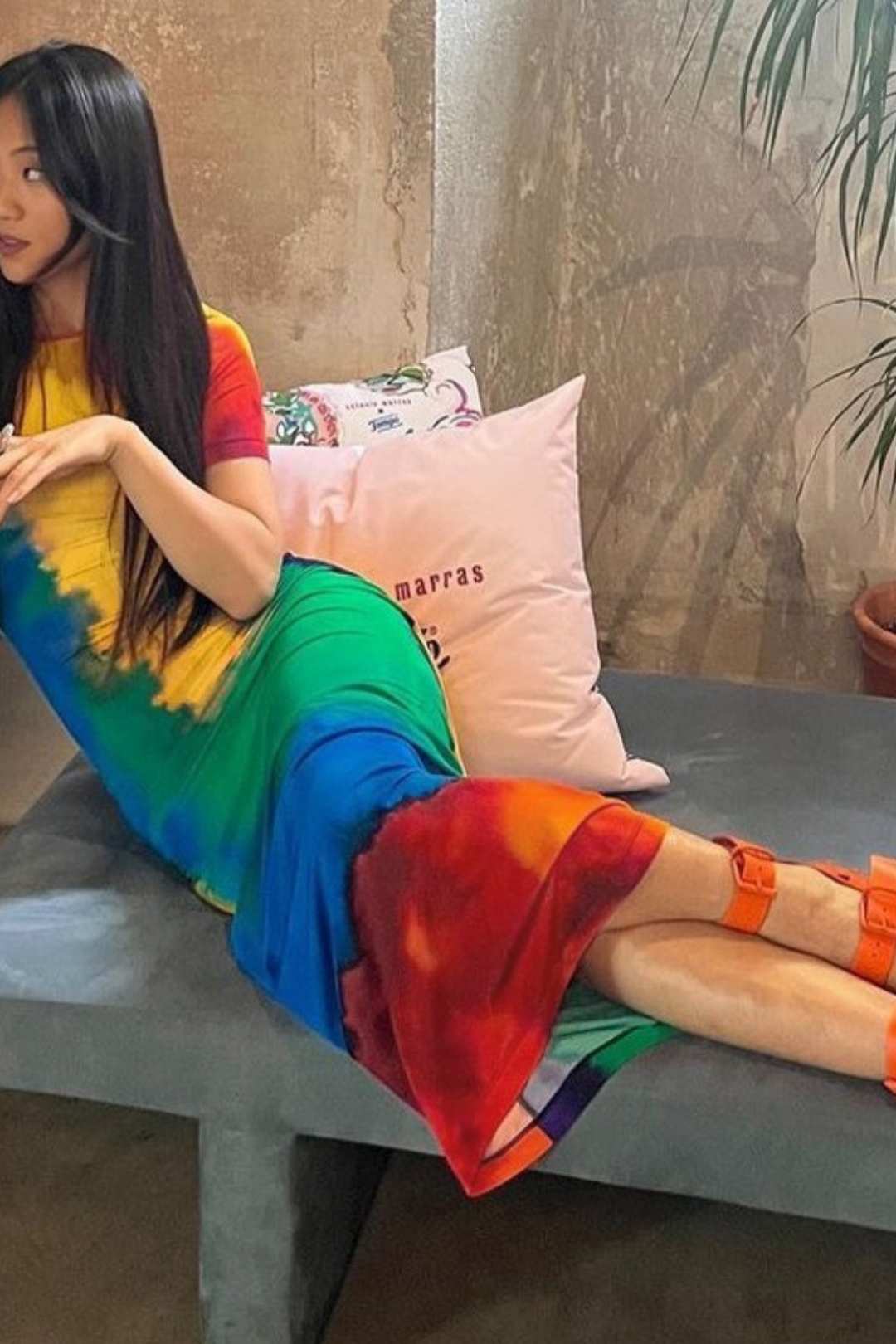 Sexy, Interesting, Elegant, Street Trendy Round Neck Long Dress For Women