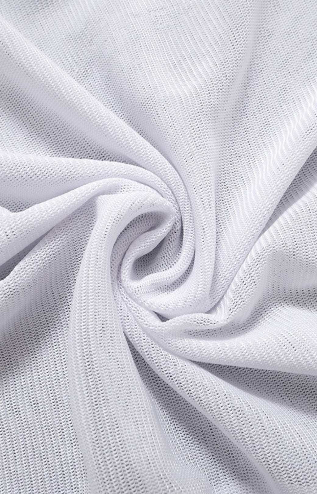 Backless Mesh Micro-transparent Strap Suspender Dress