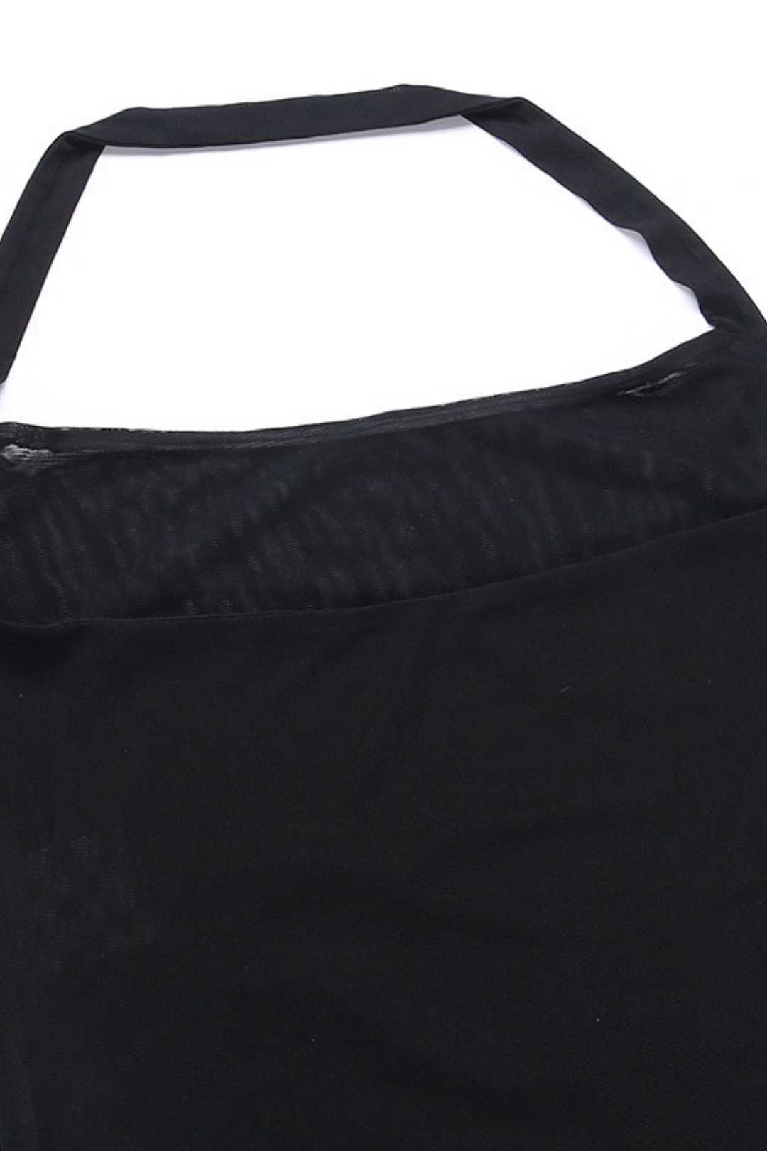 Hottie Sexy Slit Slim Halterneck Dress