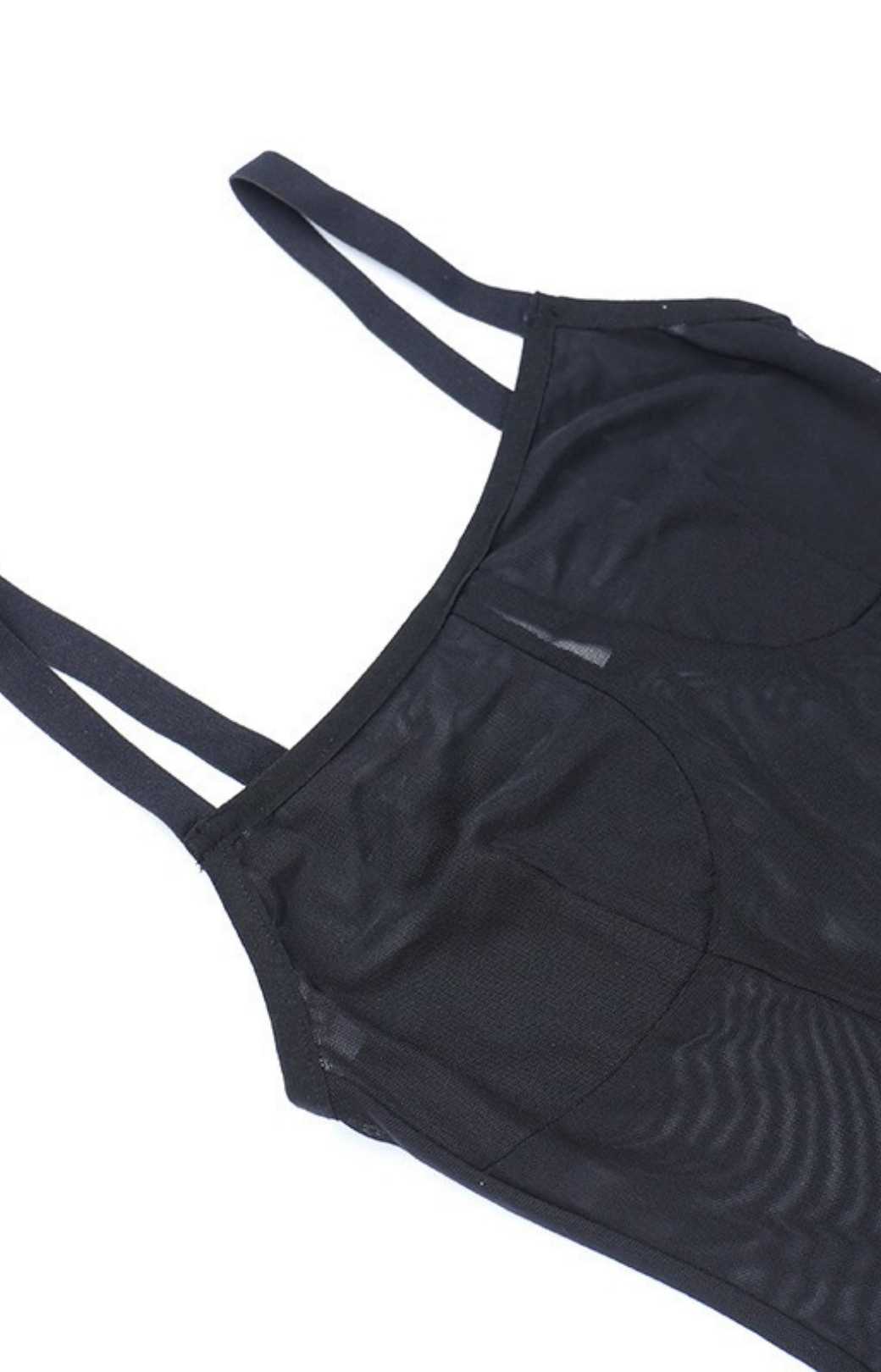 Spring Strapless Backless Slim Hip Skirt