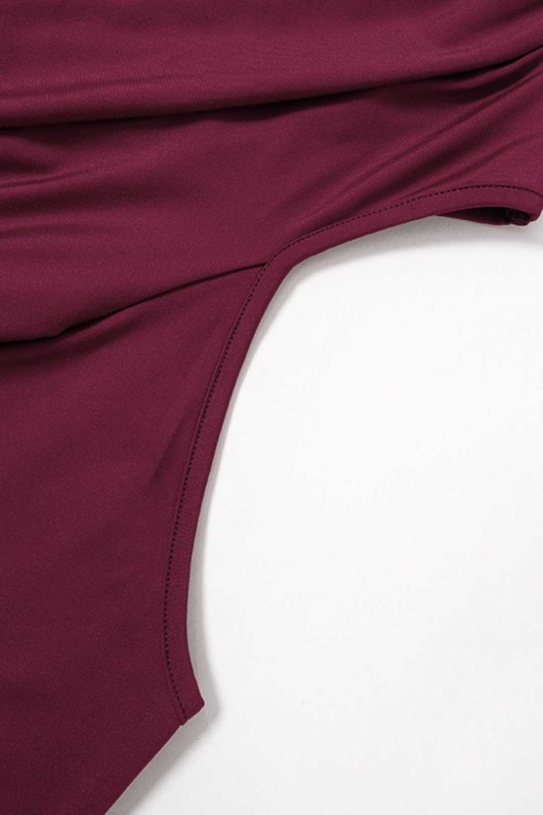 Long-sleeved Off-shoulder Hot Girl Dress