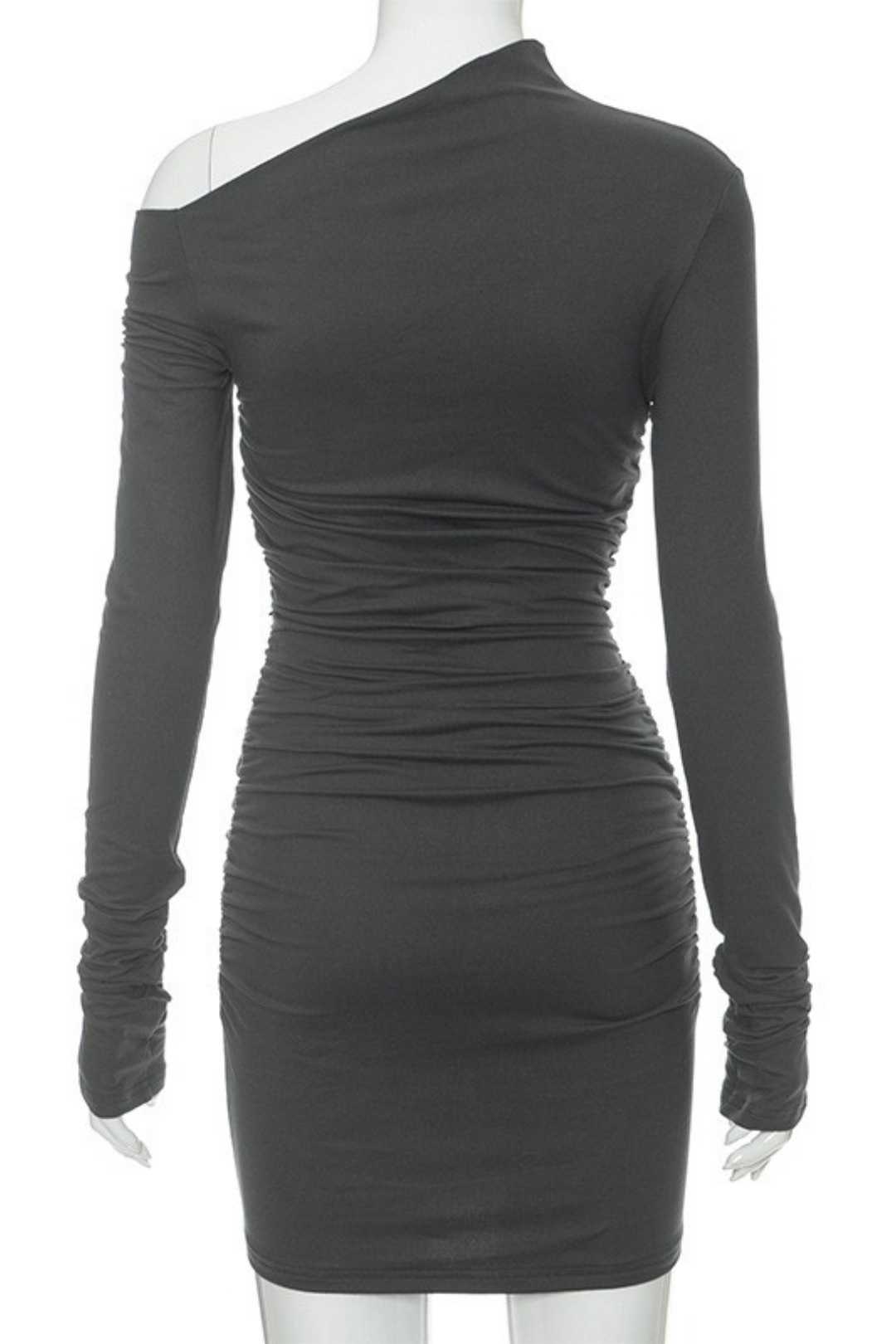 Long-sleeved Slim Hot Girl Dress