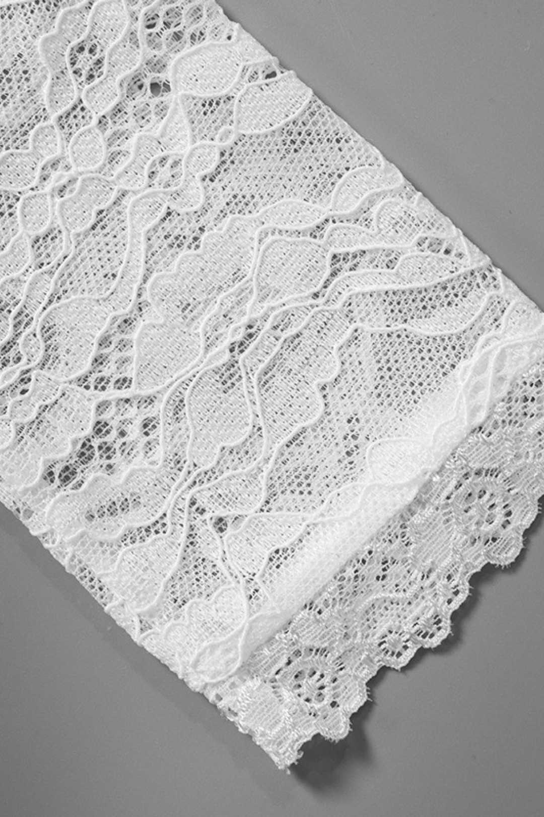 See-through Slim Sexy Lace Dress