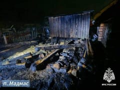 Пожар в Мадмасе: ликвидирован на площади 12 квадратных метров
