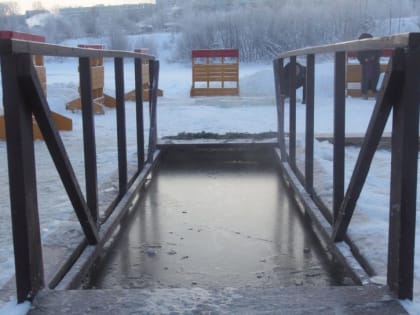 Крещенские купания в Эжве