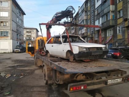 «СТОП-ХЛАМ»: в Воркуте стартует ежегодный проект по вывозу автохлама