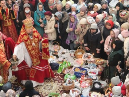 Православные отметили Пасху