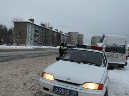 С 22 по 25 февраля в Ухте зарегистрировано 7 ДТП