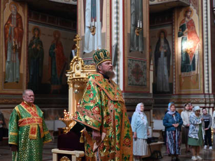 Божественная литургия в Сыктывкаре в день памяти апостола Акилы