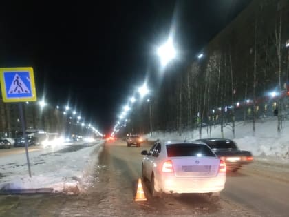 В Ухте водитель иномарки сбил женщину на пешеходном переходе 