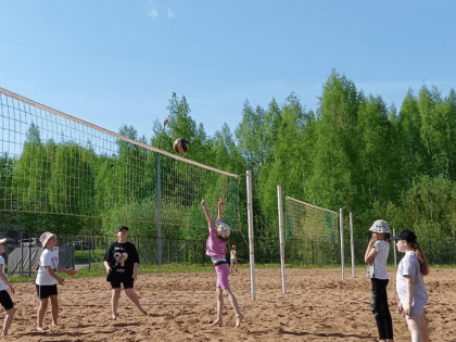 Пионербол среди дворовых команд, посвященный Дню Эжвинского района