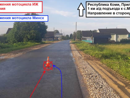 В Прилузье два подростка на мотоциклах попали в ДТП, госпитализирован 12-летний пассажир