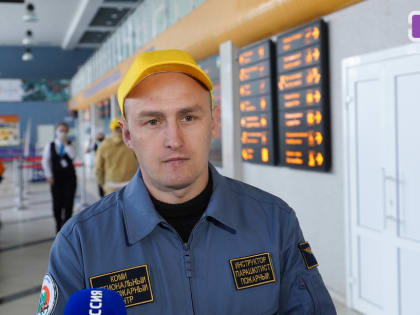 Десантник из Коми Сергей Мухамадиев отточил навыки тушения лесных пожаров в Красноярском крае