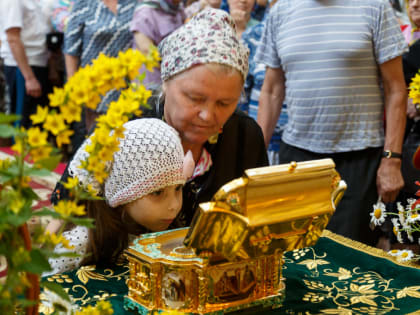 В Коми поклониться в храм мощам Сергия Радонежского пришли 5 тыс. человек