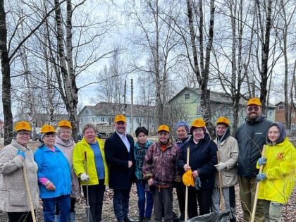 Коми справедливороссы вышли на первый в этом году субботник