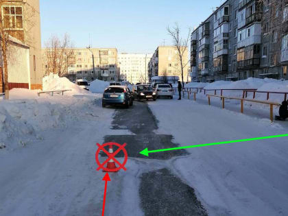 В Усинске десятилетняя девочка попала под Ford Focus