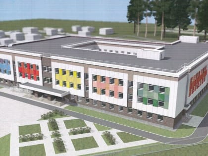 Инспекция строительства новой школы в Ижме