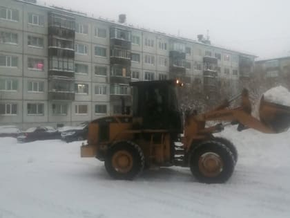 Во дворах и на дорогах Воркуты увеличится количество снегоуборочной техники