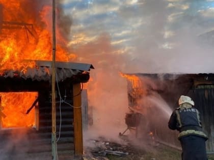 В Коми за минувшие сутки произошло три пожара