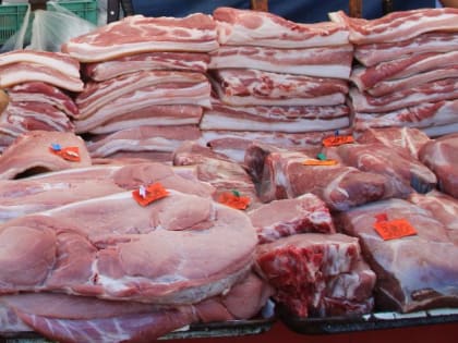 Более 300 килограммов мяса сняли с продажи в Коми за прошлый год