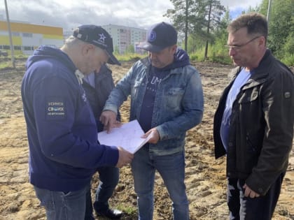 В Усинске строится лыжероллерная трасса