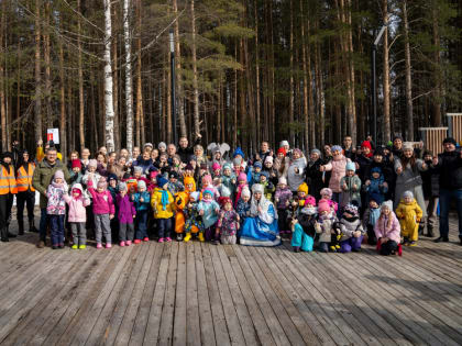 В Детском парке Ухты состоялся третий фестиваль снежных скульптур «В гостях у сказки»