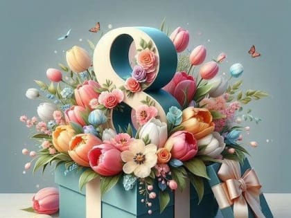 Поздравление с Международным женским днем!