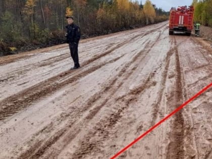 В Коми в результате ДТП перевернулась иномарка