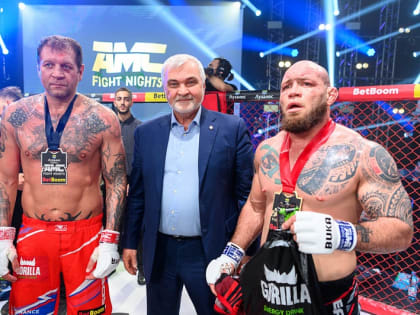 Владимир Уйба поблагодарил организаторов и участников турнира AMC Fight Nights за спортивный праздник к столетию Республики Коми