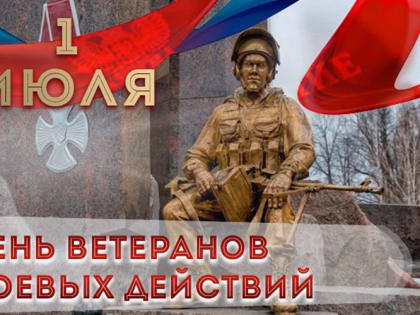 С Днём ветеранов боевых действий!