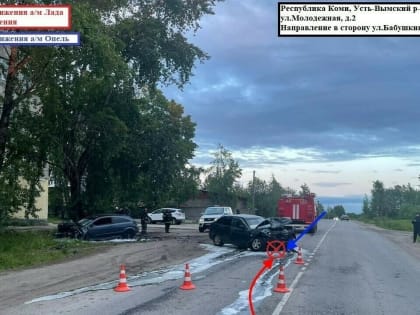 За минувшие сутки на дорогах Коми произошло две аварии с пострадавшими