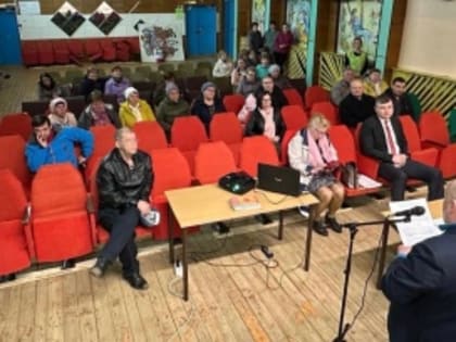 В пст.Кебанъель состоялась встреча с населением