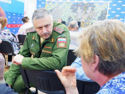 Региональная рабочая группа по вопросам СВО организовала встречу с семьями военнослужащих
