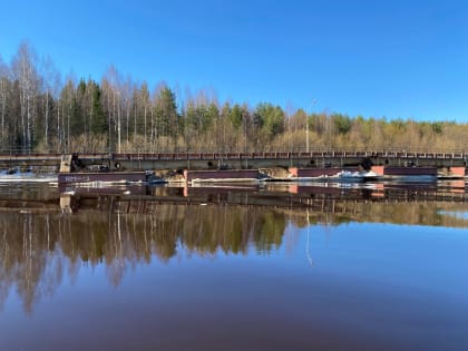 О ситуации с понтонным мостом через р. Сысола в п. Заозерье