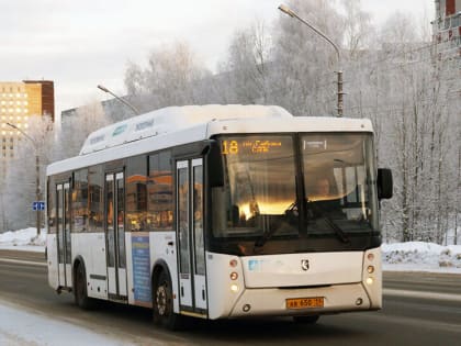 Расписание движения автобуса №18м в новогодние праздники